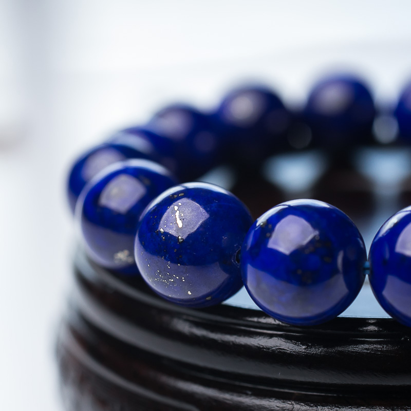 天然青金石单圈手串-红掌柜