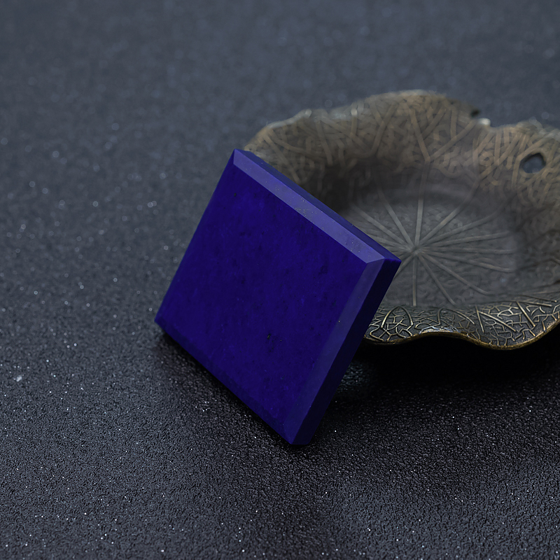 天然青金石无事牌吊坠-红掌柜