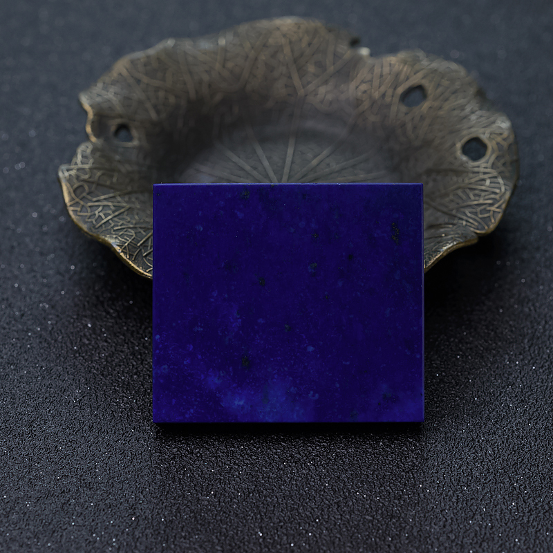 天然阿富汗深蓝色青金石吊坠-红掌柜