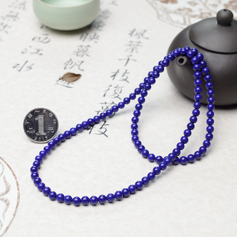 青金石108佛珠-红掌柜