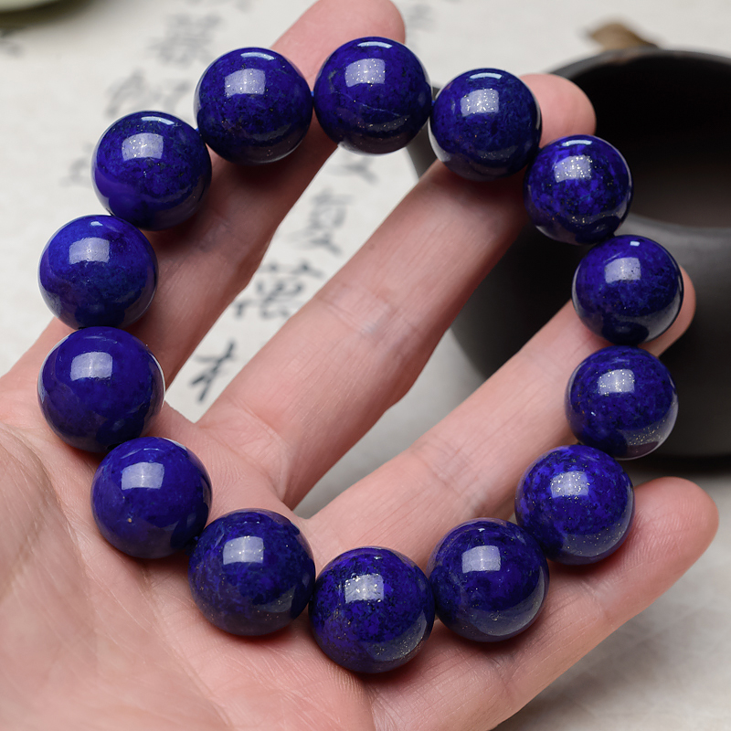 阿富汗青金石单圈手串-红掌柜