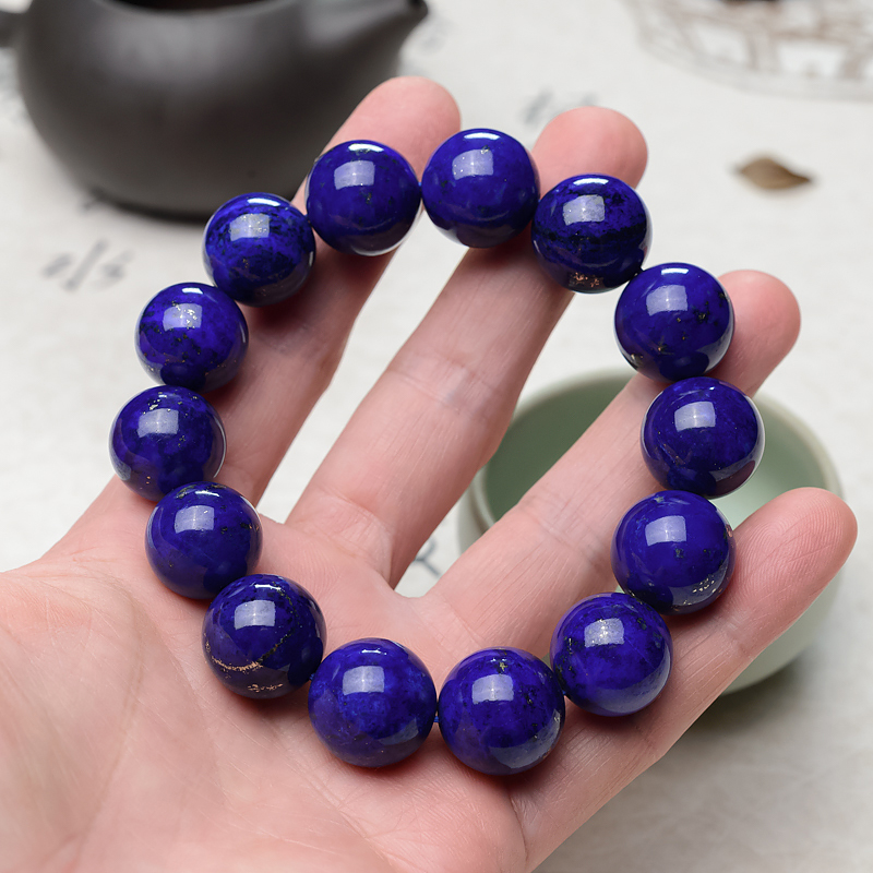 青金石单圈手串-红掌柜