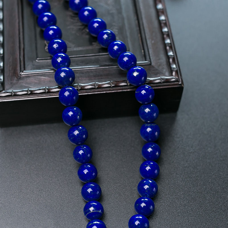 深蓝色青金石108-红掌柜