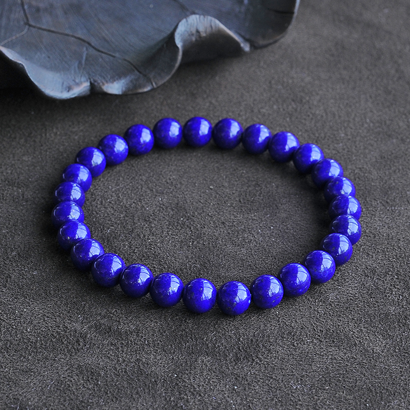 5A青金石单圈手串-红掌柜