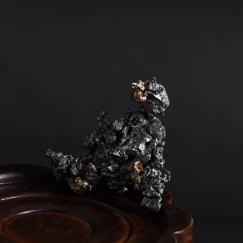 自然银矿摆件 - 红掌柜