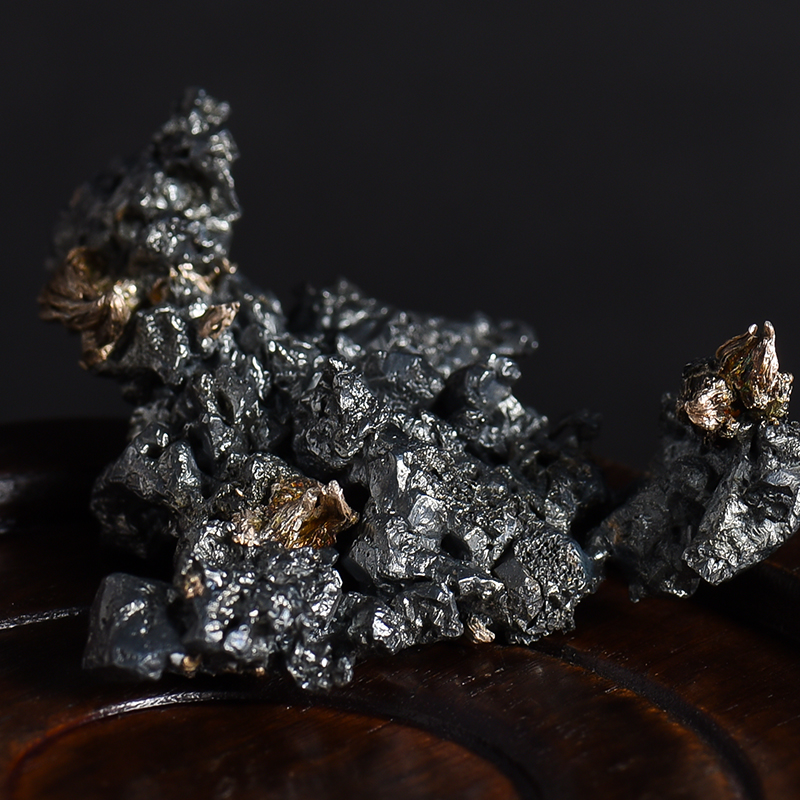 自然银矿摆件 - 红掌柜