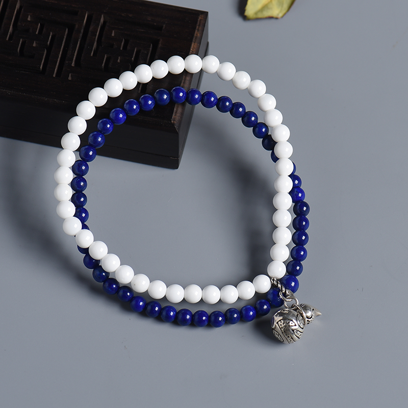 青金砗磲葫芦手串 - 红掌柜