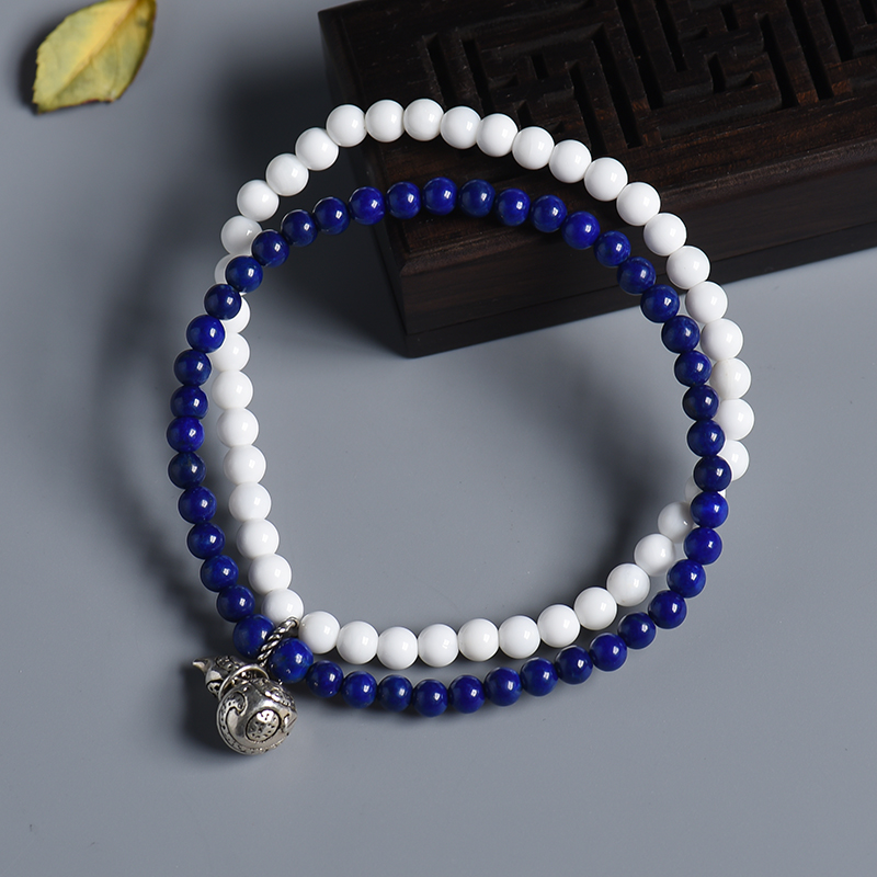 青金砗磲葫芦手串 - 红掌柜