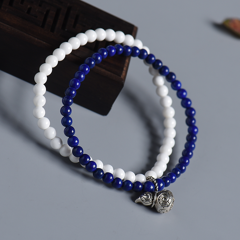 青金砗磲葫芦手串 - 红掌柜