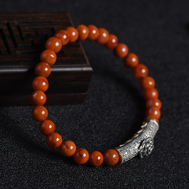 天然南红手串 - 红掌柜