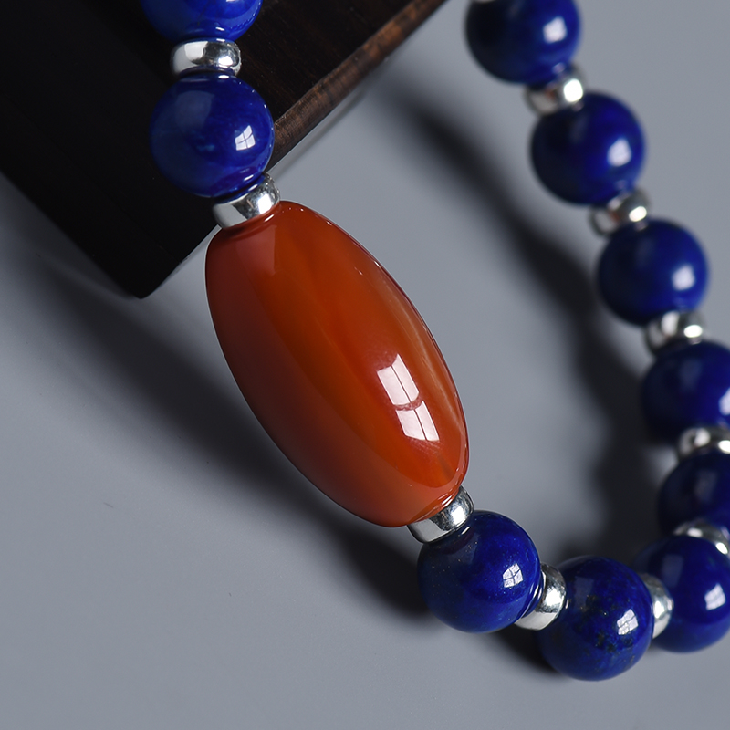 阿富汗青金石手串 - 红掌柜