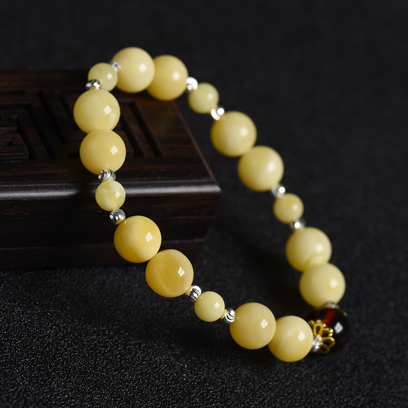 波罗的海天然蜜蜡手串 - 红掌柜