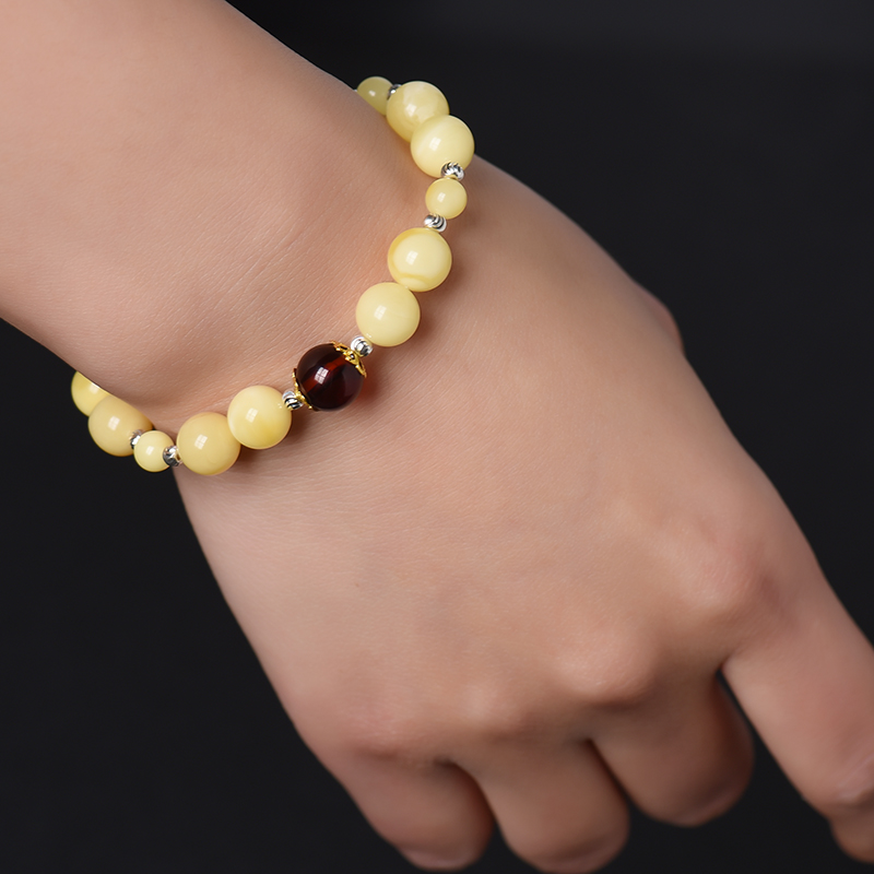 蜜蜡手串 - 红掌柜