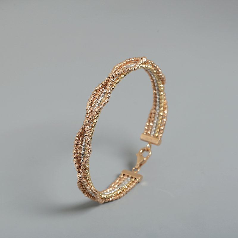 天然金手镯 - 红掌柜