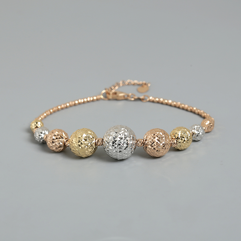 天然18K金手链 - 红掌柜