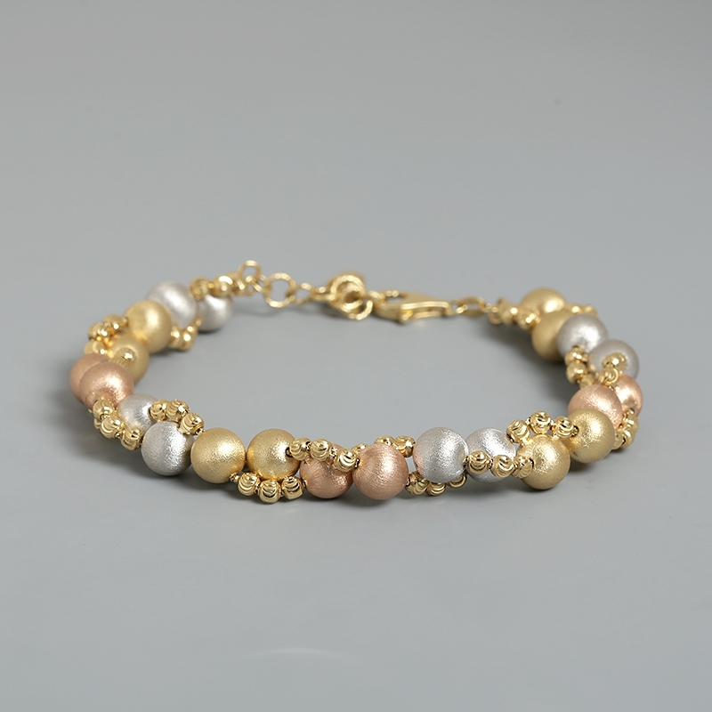 天然18K金手链 - 红掌柜