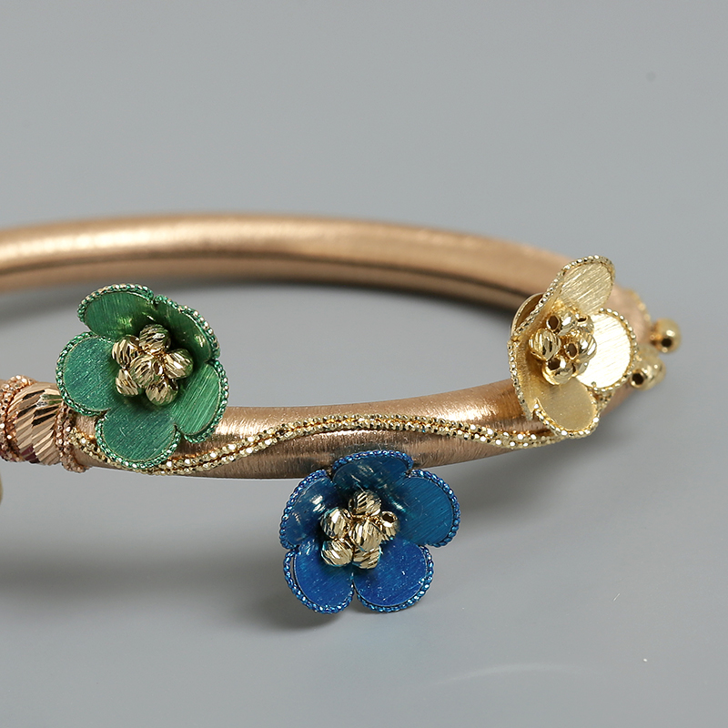 天然K金手镯 - 红掌柜