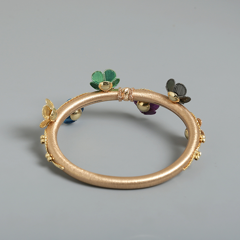 天然金手镯 - 红掌柜