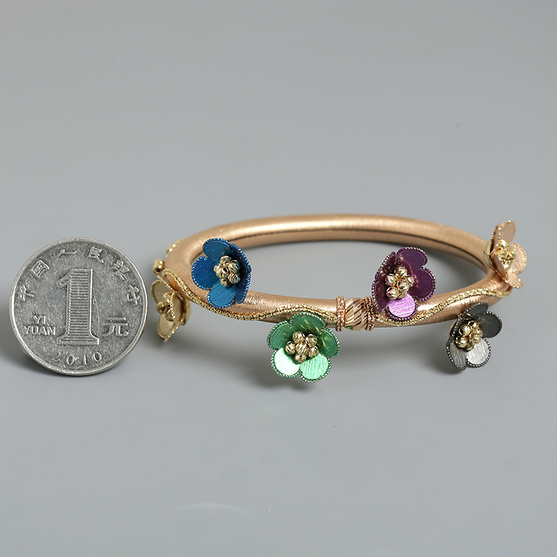 天然18K手镯 - 红掌柜