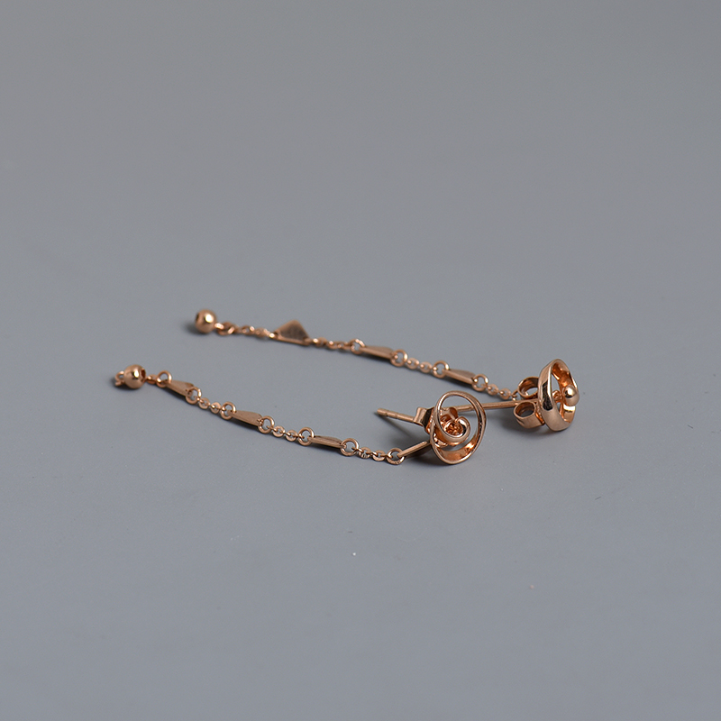 18K金耳钉 - 红掌柜