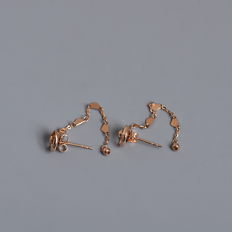 18K金耳钉 - 红掌柜