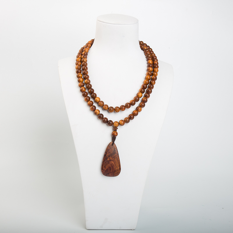 黄花梨多圈手串-红掌柜