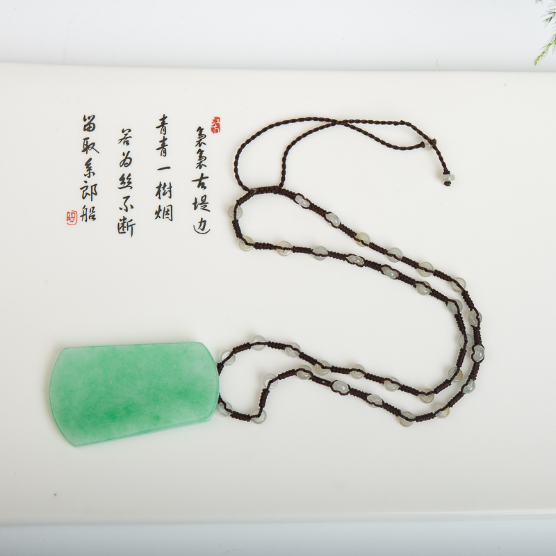 翡翠吊坠绳-红掌柜