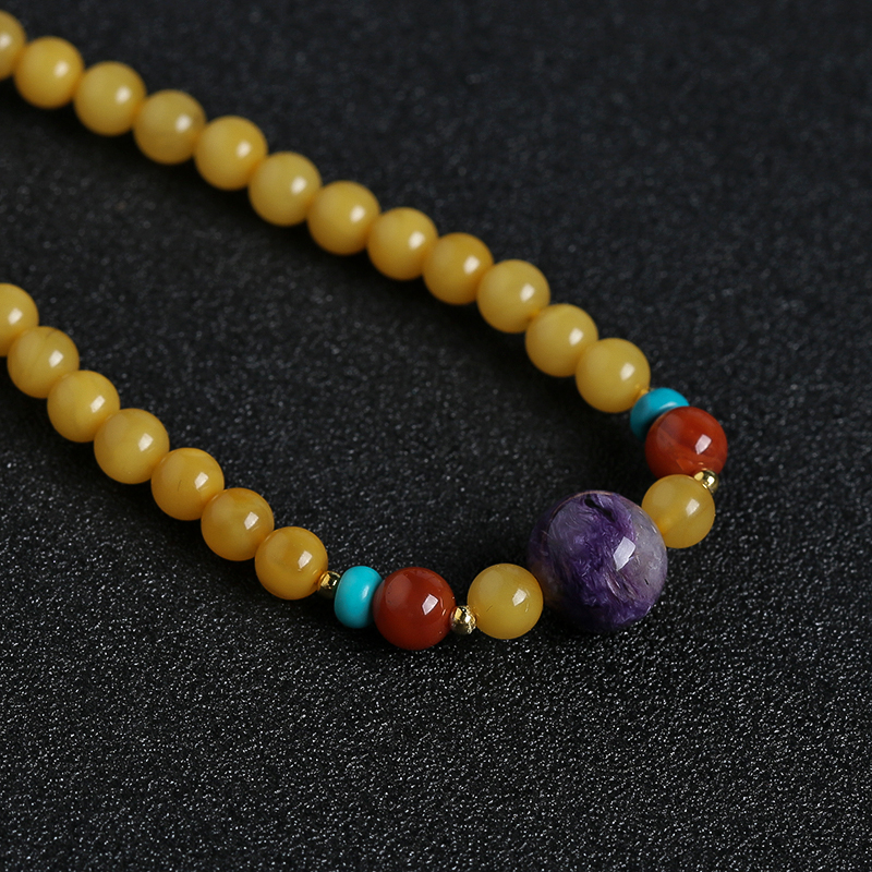 波罗的海天然蜜蜡手串 - 红掌柜