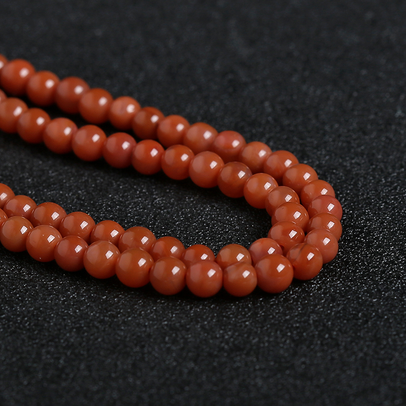 紫龙晶圆珠项链 - 红掌柜