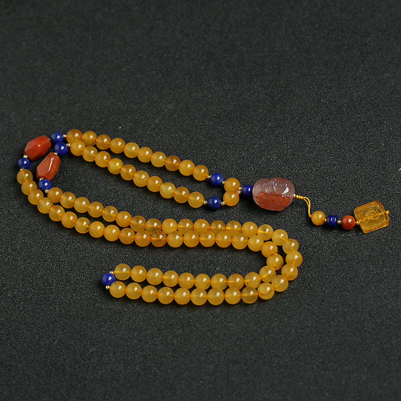 天然蜜蜡手串 - 红掌柜