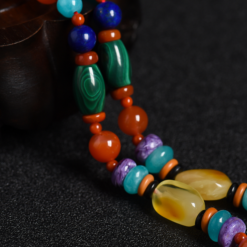 天然南红项链-红掌柜