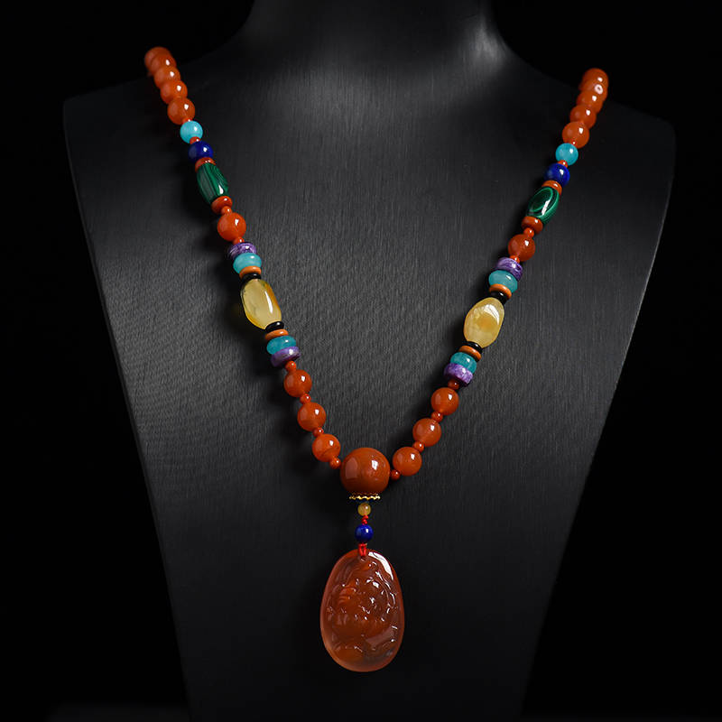 川料南红项链-红掌柜