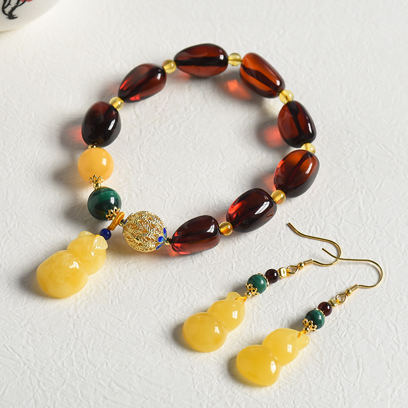 血珀手串-红掌柜