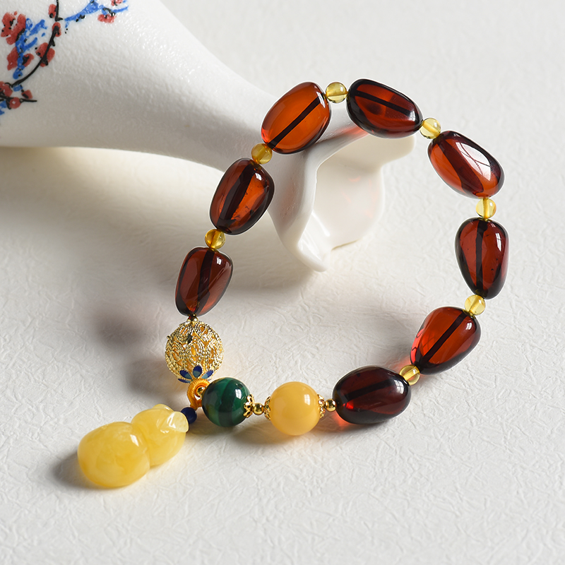 天然血珀-红掌柜