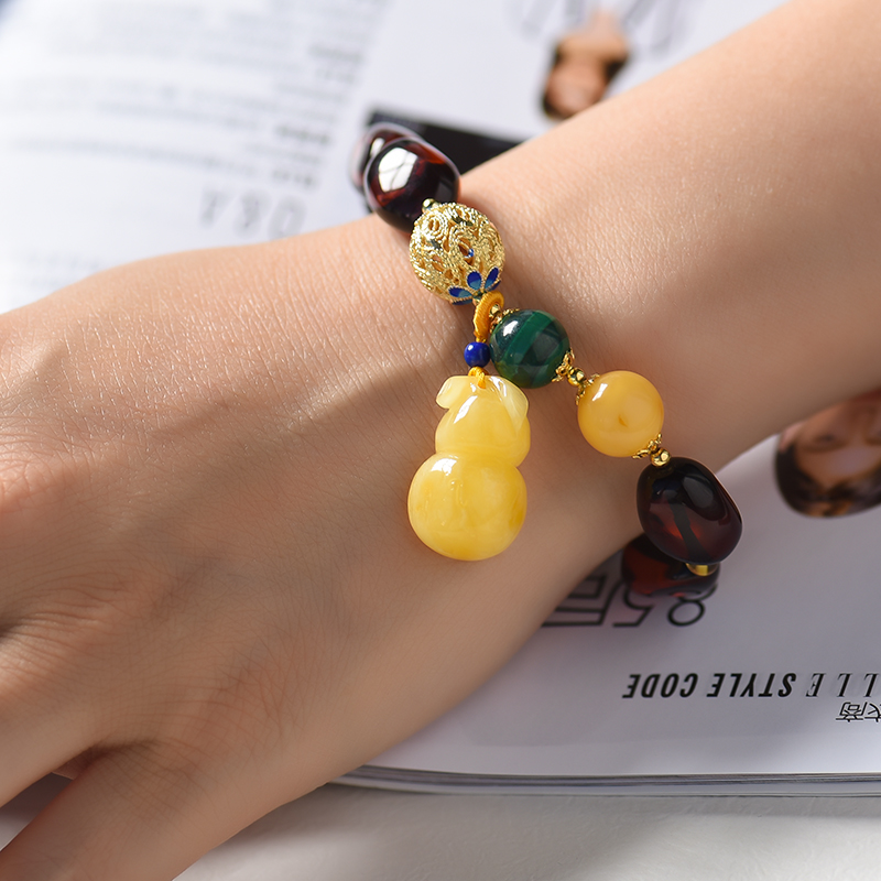 手串耳坠套装-红掌柜