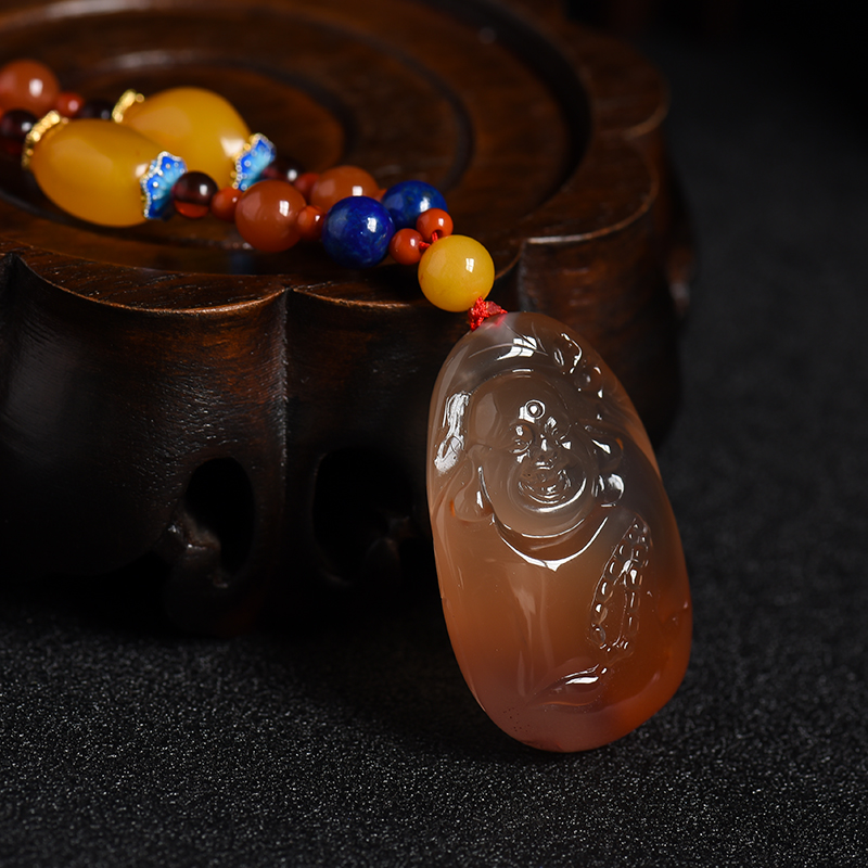 冰飘南红佛-红掌柜