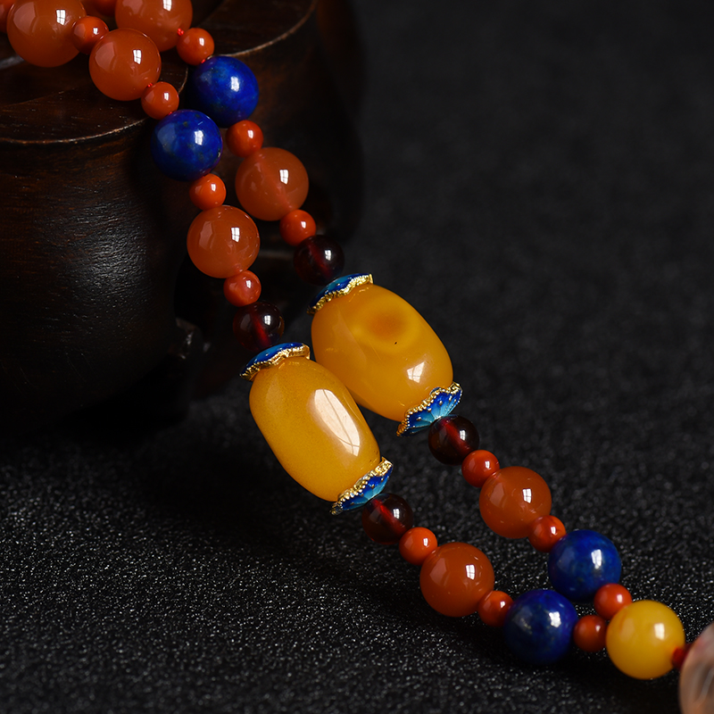 南红弥勒佛-红掌柜