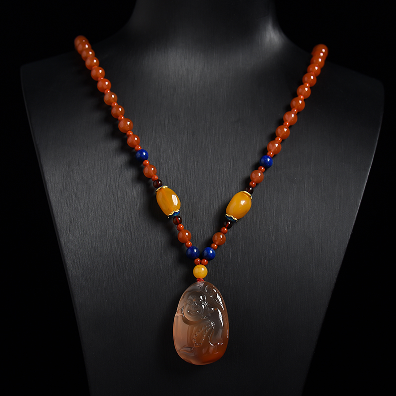 川料南红佛-红掌柜