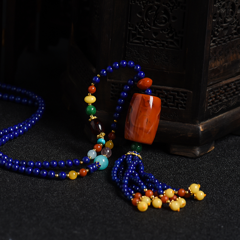 南红项链-红掌柜