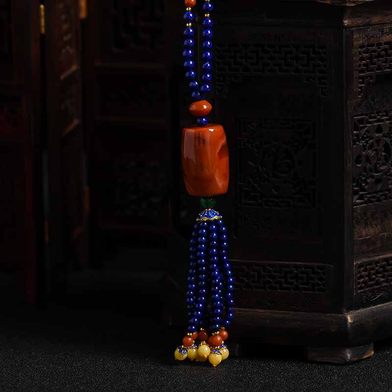 川料南红项链-红掌柜