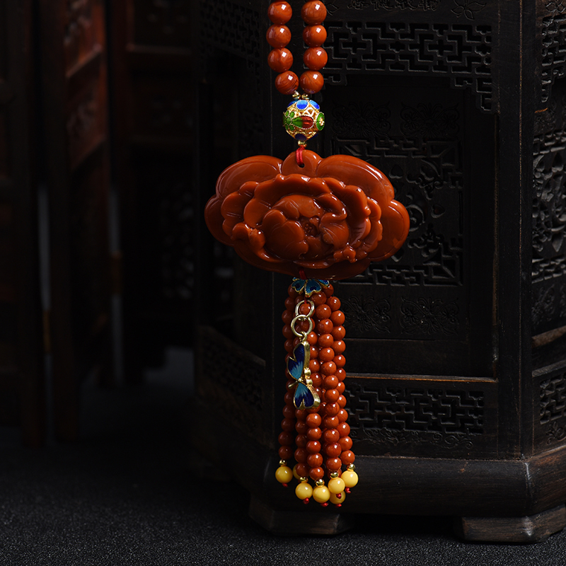 南红项链-红掌柜