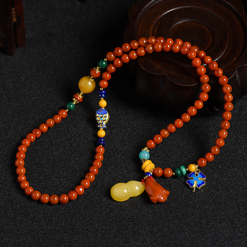 天然南红-红掌柜