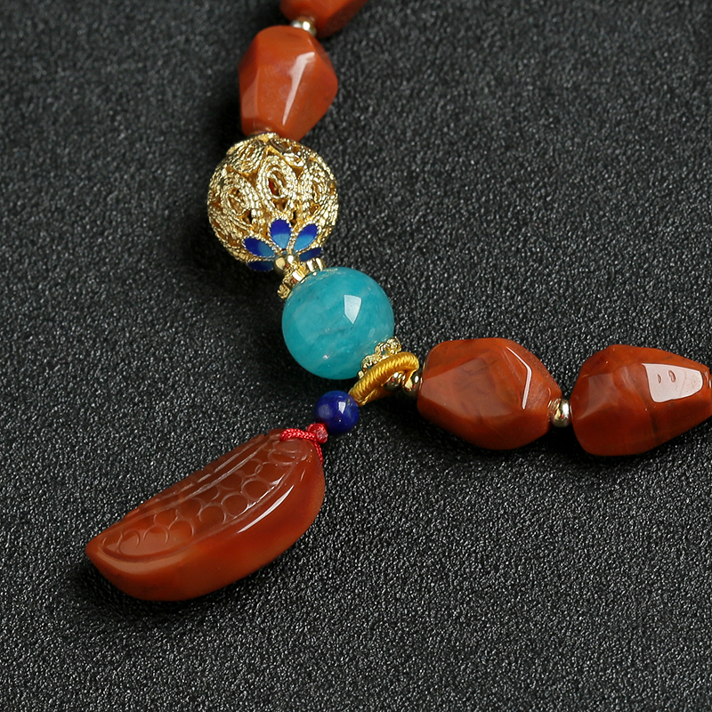 南红手串-红掌柜