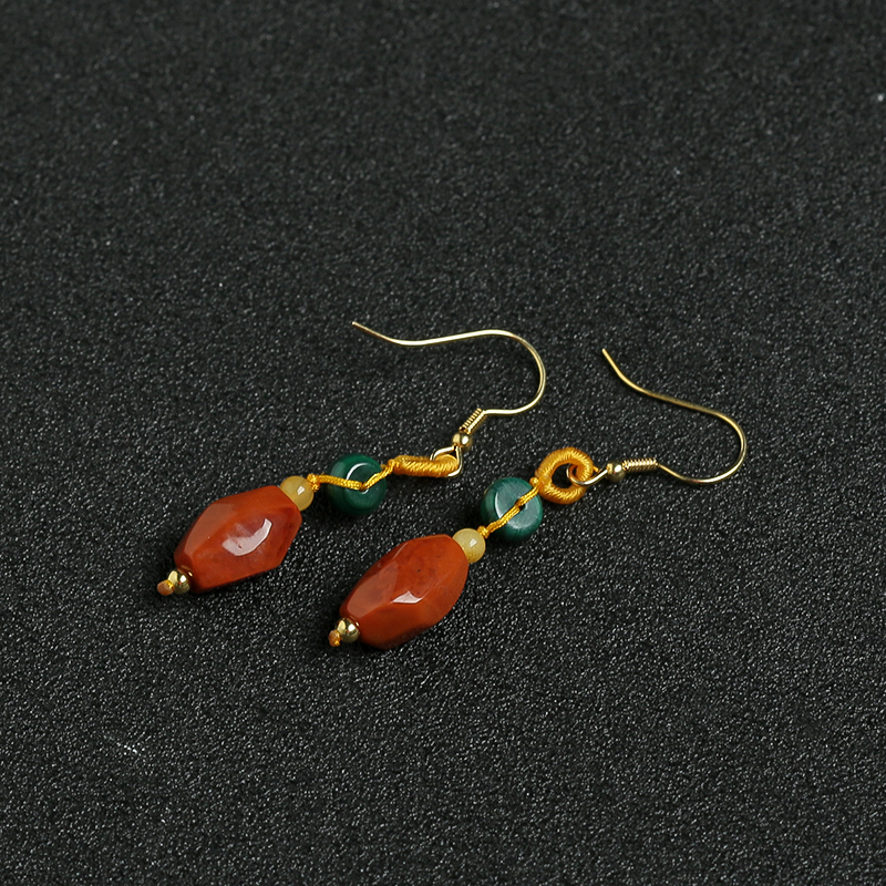 天然川料南红套装 - 红掌柜