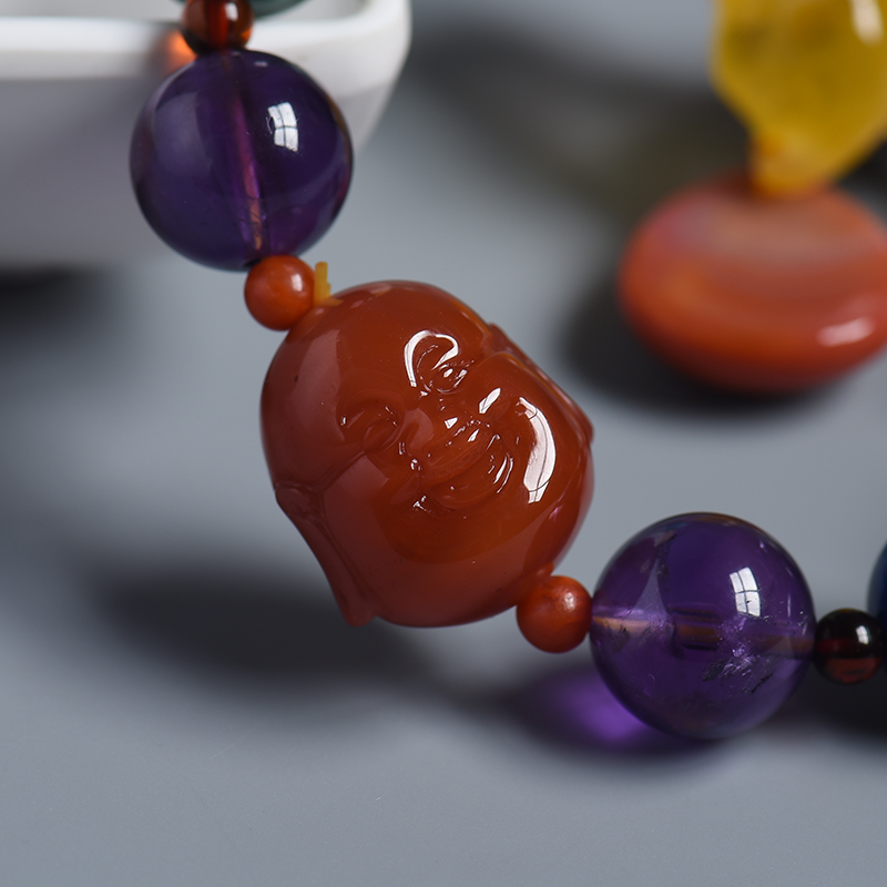 圆珠手串-红掌柜