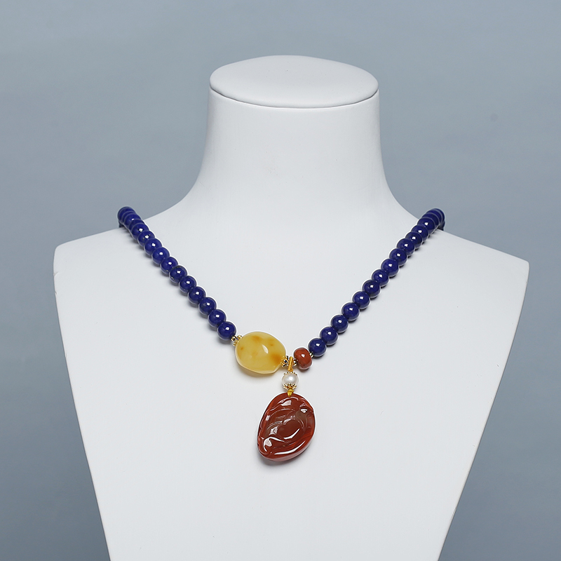 青金石项链-红掌柜