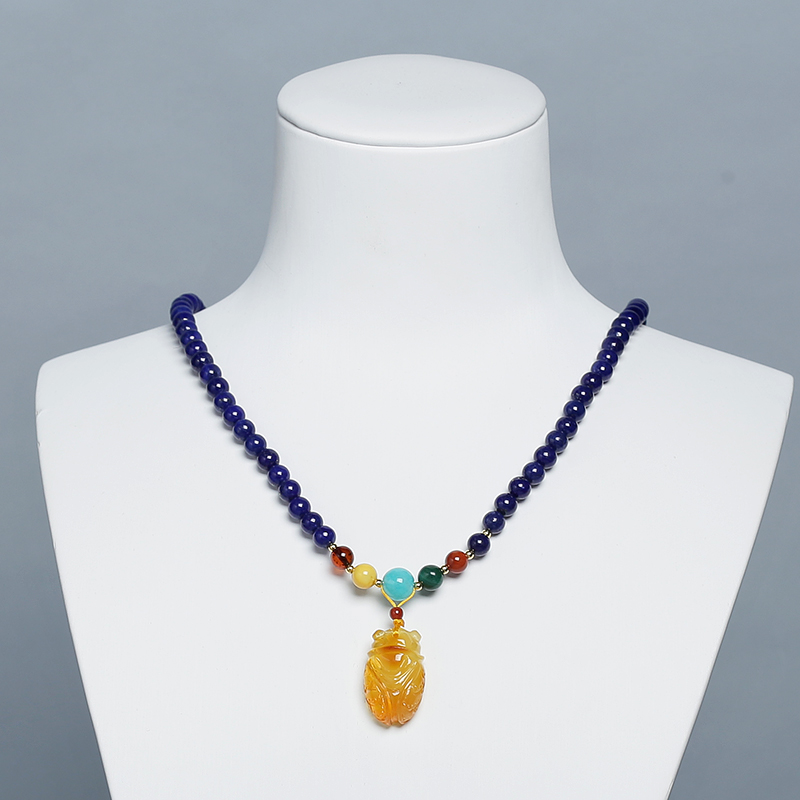 青金石项链-红掌柜