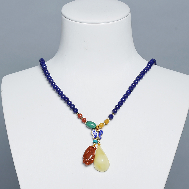 青金石项链-红掌柜