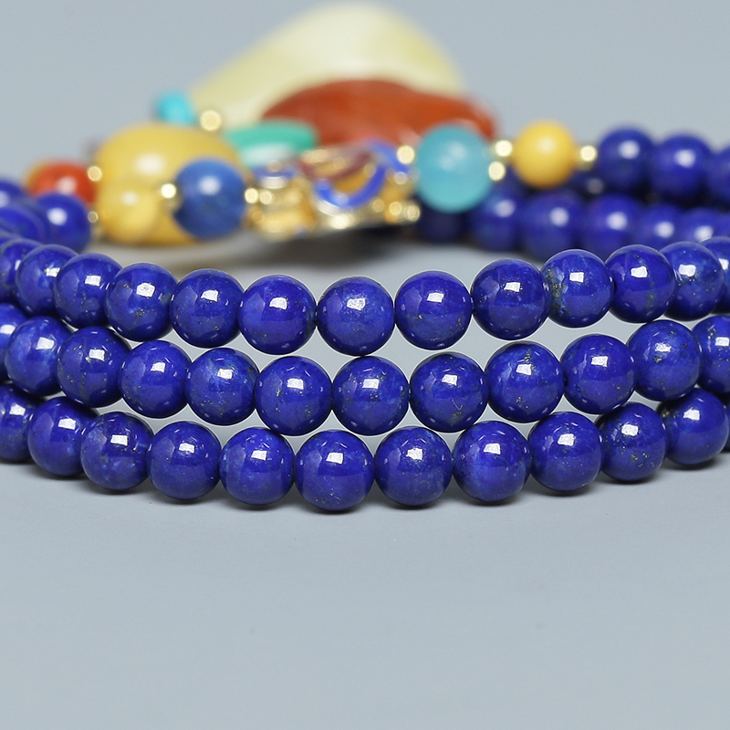 5mm青金石项链-红掌柜