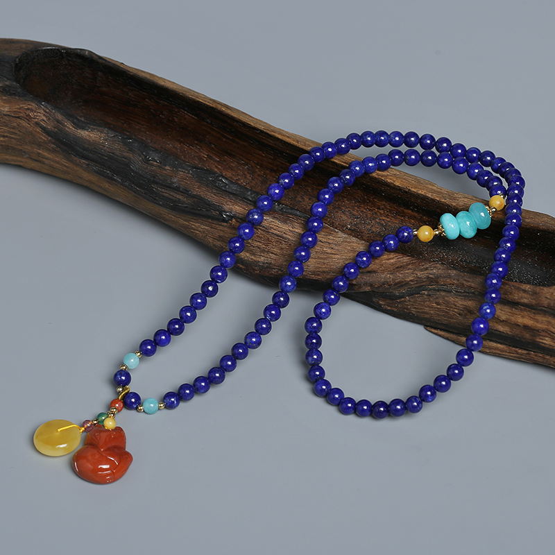 5mm青金石手链-红掌柜